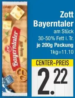 E-Center Zott Bayerntaler Angebot
