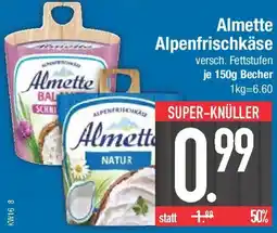 E-Center Almette Alpenfrischkäse Angebot