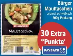 E-Center Bürger Maultaschen Angebot