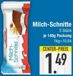 E-Center Milch Schnitte Angebot