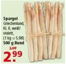 Multi Markt Spargel Angebot