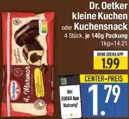 E-Center Dr. Oetker kleine Kuchen oder Kuchensnack Angebot