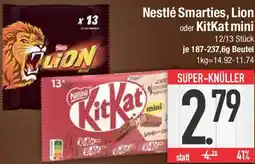 E-Center Nestlé Smarties, Lion oder KitKat mini Angebot