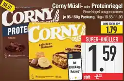 E-Center Corny Müsli oder Proteinriegel Angebot