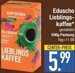 E-Center Eduscho Lieblingskaffee Angebot