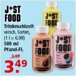 Multi Markt J*ST FOOD Trinkmahlzeit Angebot