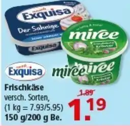 Multi Markt Exquisa o. miree Frischkäse Angebot