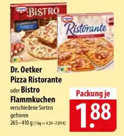 Famila Nord Ost Dr. Oetker Pizza Ristorante oder Bistro Flammkuchen Angebot