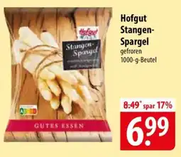 Famila Nord Ost Hofgut Stangen Spargel Angebot