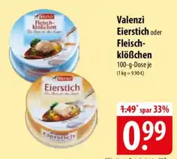 Famila Nord Ost Valenzi Eierstich oder Fleischklöẞchen Angebot