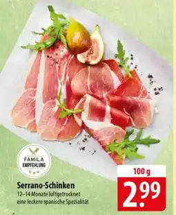 Famila Nord Ost Serrano-Schinken Angebot