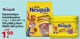 Multi Markt Nesquik Kakaohaltiges Getränkepulver Angebot