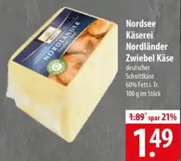 Famila Nord Ost Nordsee Käserei Nordländer Zwiebel Käse Angebot