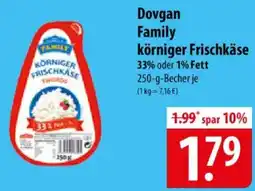 Famila Nord Ost Dovgan Family körniger Frischkäse Angebot