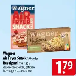Famila Nord Ost Wagner Air Fryer Snack oder Rustipani Angebot