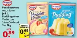 Multi Markt Dr.Oetker Paradiescreme o. Puddingpulver Angebot