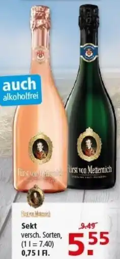 Multi Markt First von Metrich Sekt Angebot