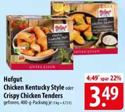 Famila Nord Ost Hofgut Chicken Kentucky Style oder Crispy Chicken Tenders Angebot