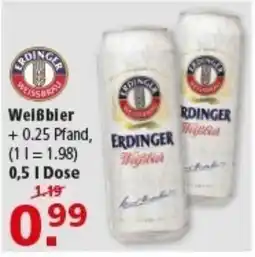 Multi Markt ERDINGER Weißbier Angebot