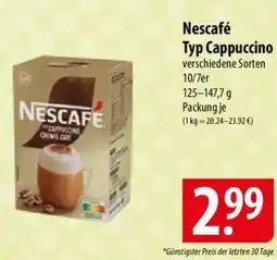 Famila Nord Ost Nescafé Typ Cappuccino Angebot