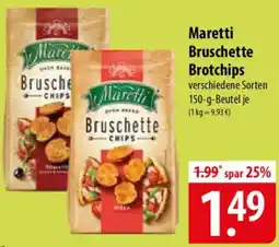 Famila Nord Ost Maretti Bruschette Brotchips Angebot