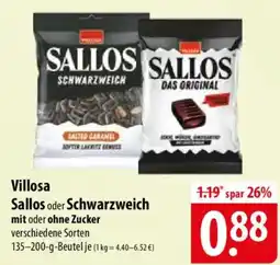 Famila Nord Ost Villosa Sallos oder Schwarzweich Angebot