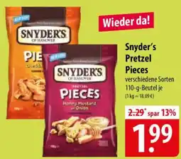 Famila Nord Ost Snyder's Pretzel Pieces Angebot