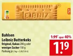 Famila Nord Ost Bahlsen Leibniz Butterkeks Angebot