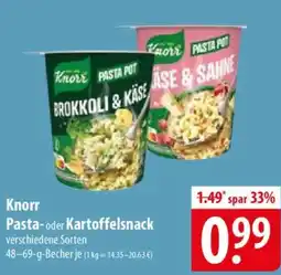 Famila Nord Ost Knorr Pasta oder Kartoffelsnack Angebot