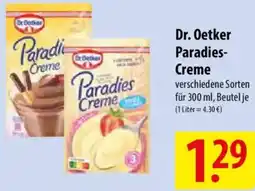 Famila Nord Ost Dr. Oetker Paradies Creme Angebot