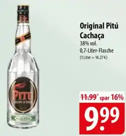Famila Nord Ost Original Pitú Cachaça Angebot