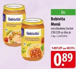 Famila Nord Ost Bebivita Menü Angebot