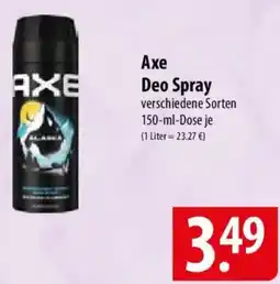Famila Nord Ost Axe Deo Spray Angebot