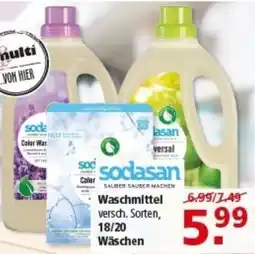 Multi Markt Sodasan Waschmittel Angebot