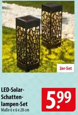 Famila Nord Ost LED-Solar Schattenlampen-Set Angebot