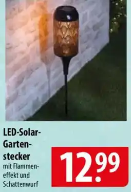 Famila Nord Ost LED-Solar Gartenstecker Angebot