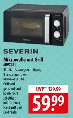 Famila Nord Ost SEVERIN Mikrowelle mit Grill Angebot