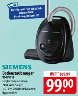 Famila Nord Ost SIEMENS Bodenstaubsauger Angebot