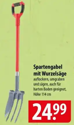Famila Nord Ost Spartengabel mit Wurzelsäge Angebot