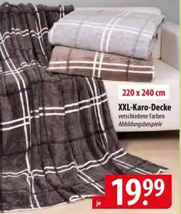 Famila Nord Ost XXL-Karo-Decke Angebot