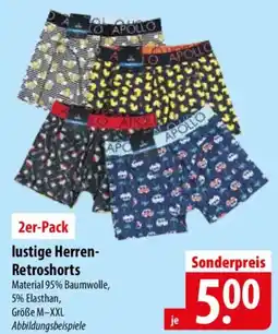 Famila Nord Ost lustige Herren Retroshorts Angebot