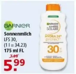 Multi Markt GARNIER Sonnenmilch LFS 30 Angebot