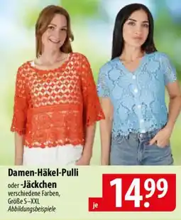 Famila Nord Ost Damen-Häkel-Pulli oder Jäckchen Angebot