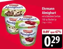 Famila Nord Ost Ehrmann Almighurt Angebot