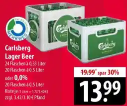 Famila Nord Ost Carlsberg Lager Beer Angebot