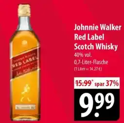 Famila Nord Ost Johnnie Walker Red Label Scotch Whisky Angebot