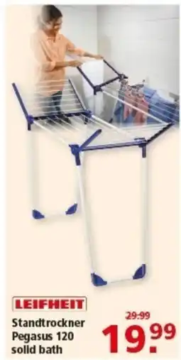 Multi Markt LEIFHEIT Standtrockner Pegasus 120 solid bath Angebot