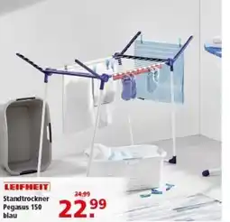 Multi Markt LEIFHEIT Standtrockner Pegasus 150 blau Angebot