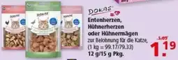 Multi Markt DOKAS Entenherzen, Hühnerherzen oder Hühnermägen Angebot