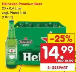 Netto Marken-Discount Heineken Premium Beer Angebot
